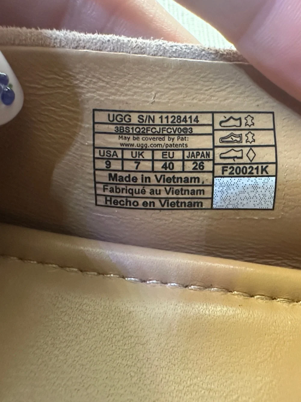 Women’s Suede Ugg Loafers in Light Taupe